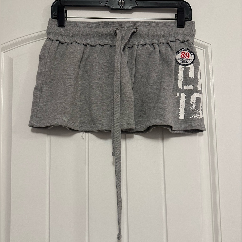 ACTIVE CLUB university of california micro mini skirt.
